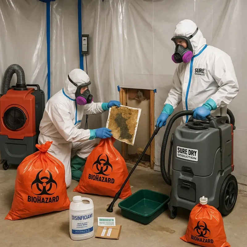 Contaminated Water Handling Protocols process in Currituck, NC