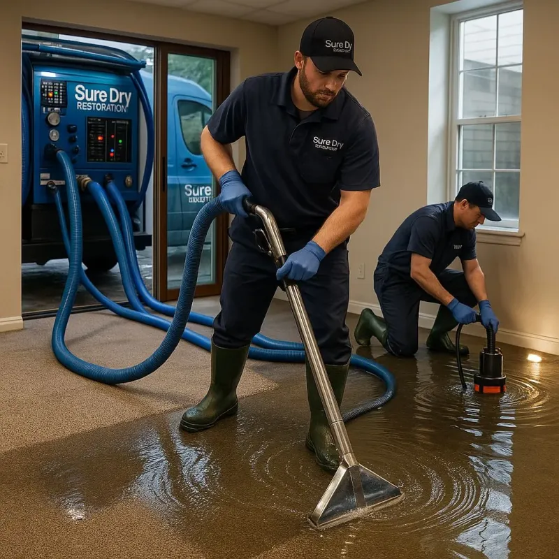 Water Extraction and Removal process in Currituck, NC